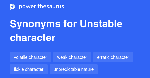 flat character synonym