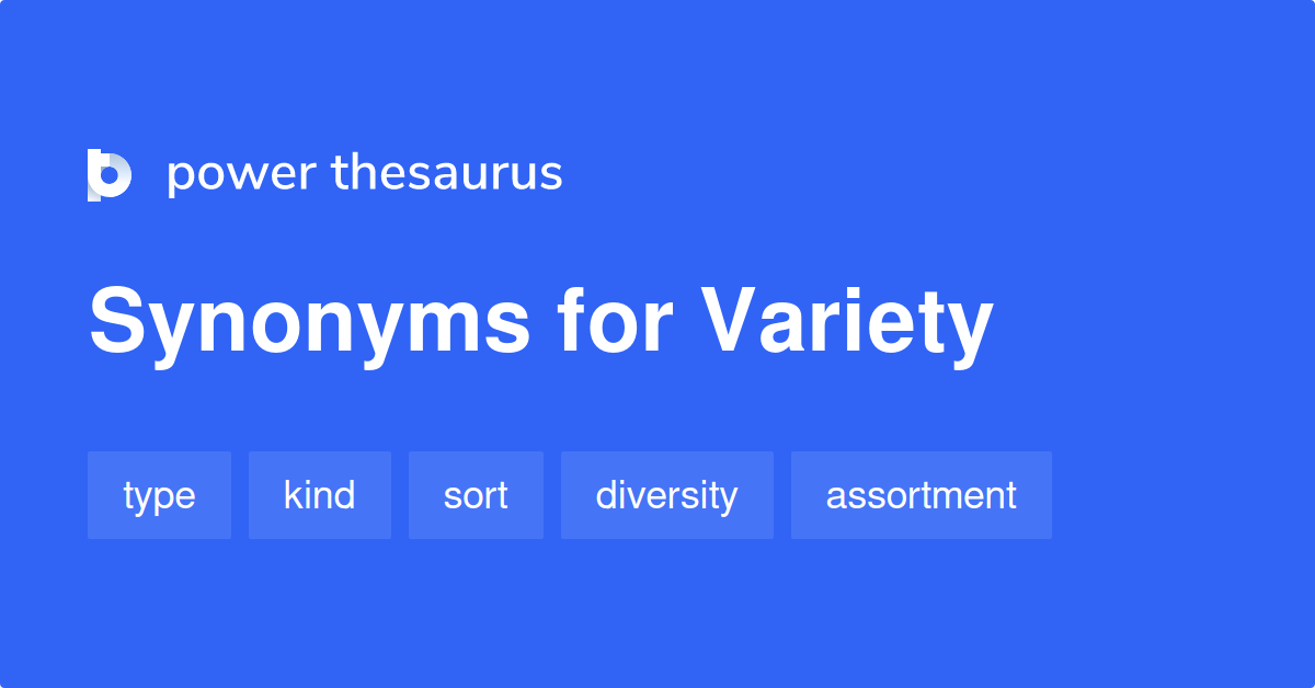 Large Variety Synonyms List