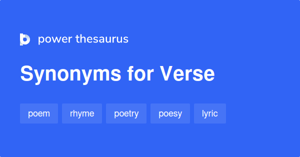 Free Verse Synonyms In English