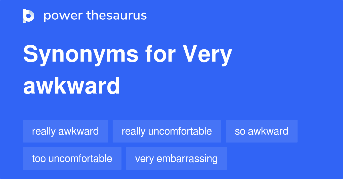 Are Weird And Awkward Synonyms