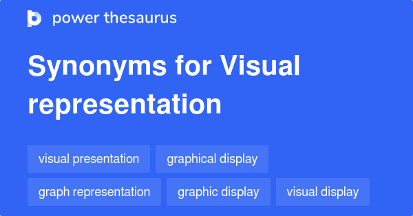 other words for visual representation