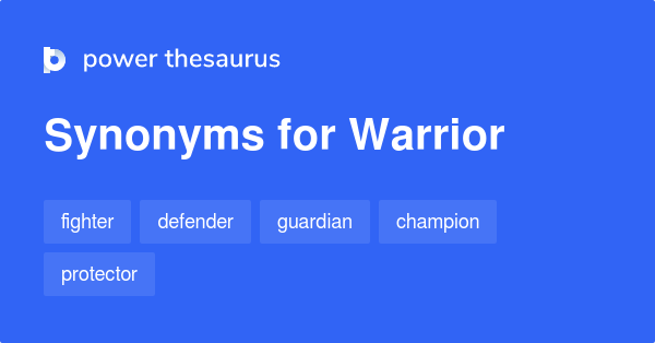 Synonyms of Warrior, Warrior ka synonyms
