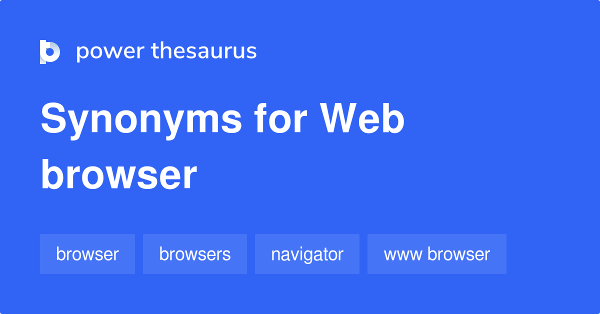 web browser names