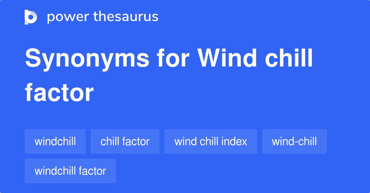 windchill index