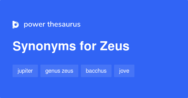 Describing Words For Zeus